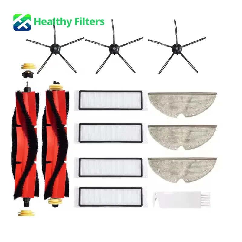 EN779 Main Brush Side Brush Hepa Filter for Xiaomi S1 Roborock S4 S5 S5 Max S6 MaxV Vacuum Cleaner Accessories Spare Parts