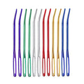 Handcraft Aluminium Knitting Crochet Needles Bent Tip Tapestry Needle DIY Tools Craft Supplies Durable 7cm Easyhandmade
