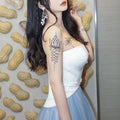 Wholesale Water Transfer Temporary Pure Plant Juice Pigments Long Lasting Realistic Tattoo Stickers Body Tattoo Stickers