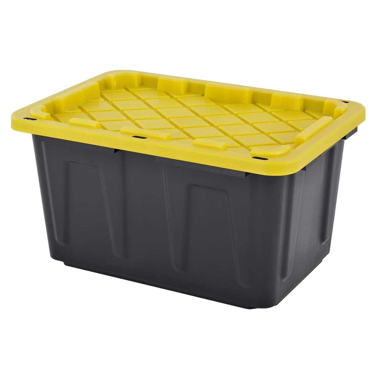17 Gallon Lockable Plastic Container Storage Tote Container Heavy Duty Large Storage Box Manufacturer factory