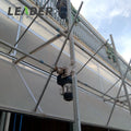 Tunnel Agricultural Greenhouse Shading System Parts Galvanized Small Rack and Pinion Gears for Window Opening