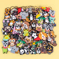 Wholesale Custom Pvc Keychains Animals Dogs Cartoon Key Ring Fun Cute Cats Frogs Key Holders Fit Kids Keys Decor