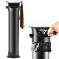 Ecocoffee Large Capacity Commercial Coffee Shop Use Standing Plastic Knock Box Coffee Grounds Bin ZH20 Z