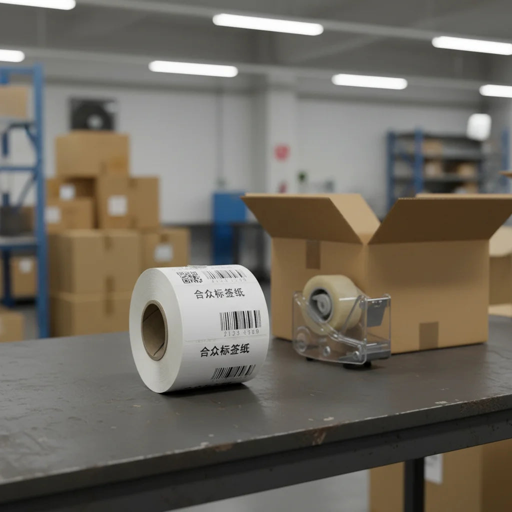 China Sticker Factory Inventory Barcode & QR Code Labels