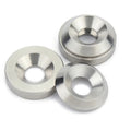 Stainless Steel Taper Countersunk Conical Bowl Cup Washer Zinc Plated Finish
