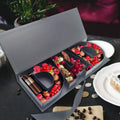 Sweet Flower Arrangement Fillable Chocolate Cardboard Letter DAD Shaped Gift Box for Father's Day