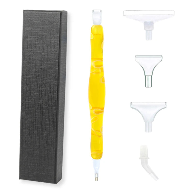 Wholesale Multifunctional Diamond Painting Square/Round Diamonds Point Drill Pen Diy Craft Embroidery Tool Pen Accessories