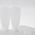 Custom 100ml HDPE Flip Top Squeeze Lotion Tube Empty Soft Cosmetic Packaging Frosting Screw Cap Plastic Bottles for Cream Travel