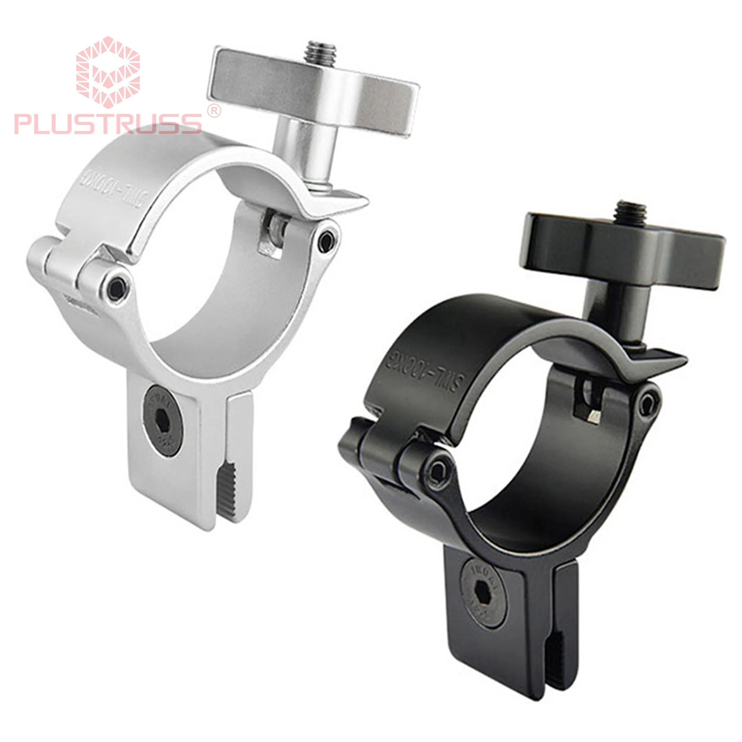 Tube 48-51mm Load 100kg Pipe Clamp Truss Hook Aluminum Stage Lighting Truss Clamp Hook Quick Panel Clamp 5043