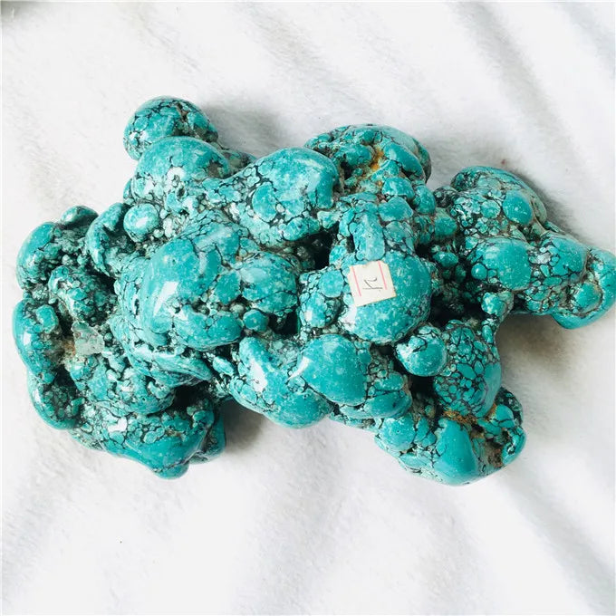 Wholesale Natural Big Raw Blue Turquoise Stone Rough for Jewelry Making