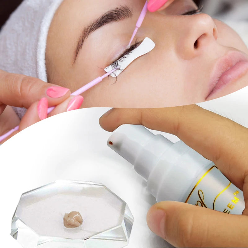 Pinky Leem Wholesale Private Label Eyelash Extensions Remover Cream Lash Eyelash Extensions Foam Adhesive Eyelash Glue Remover