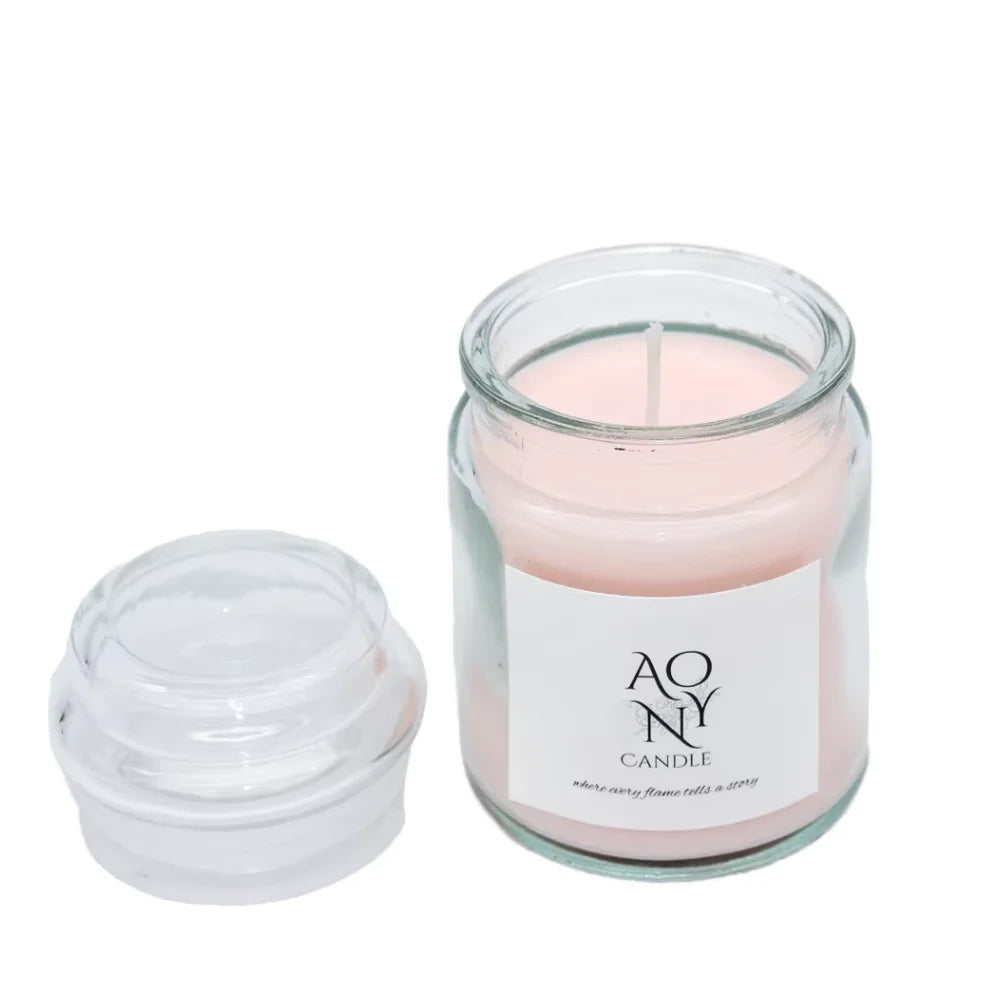 Mini 4oz Soy Wax Handmade Candle Cup-Shaped Home Decor Gift Giving Vanilla Aromatherapy Bars Christmas Valentine's Day Mother's