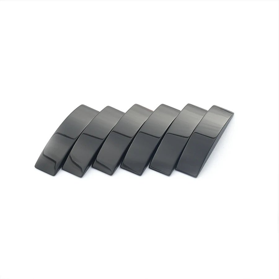 Natural Black Agate Loose Gemstone Banded Low Price Cab Cabochon for Jewelry Making 5g