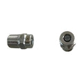 Stainless Steel Fan-Shaped High Pressure Nozzle 2-Point External 1/4 Thread New for Humidification Nozzle Cleaning Sweeper
