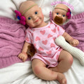 20 Inch Chubby Body Silicone Reborn Babe Girl Doll Soft Touch Toddlers Companion Gift Dolls