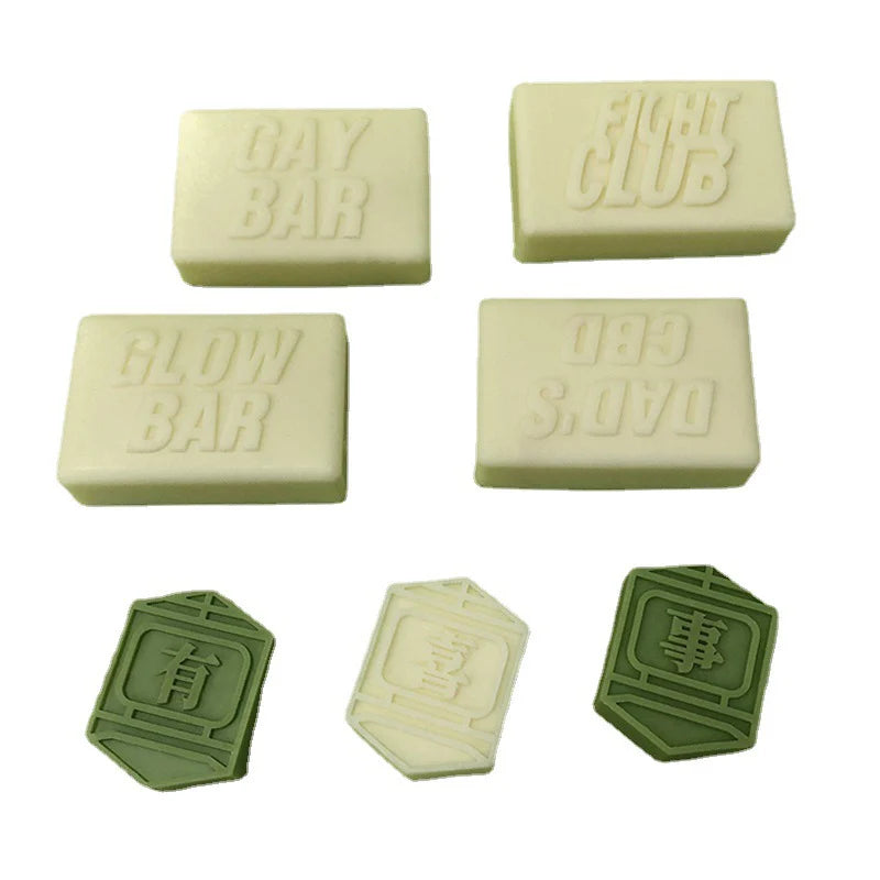 Early Riser DIY Letter Candle Mold English Word Handmade Soap Aromatherapy Candle Silicone Mold Silicone Soap Mold