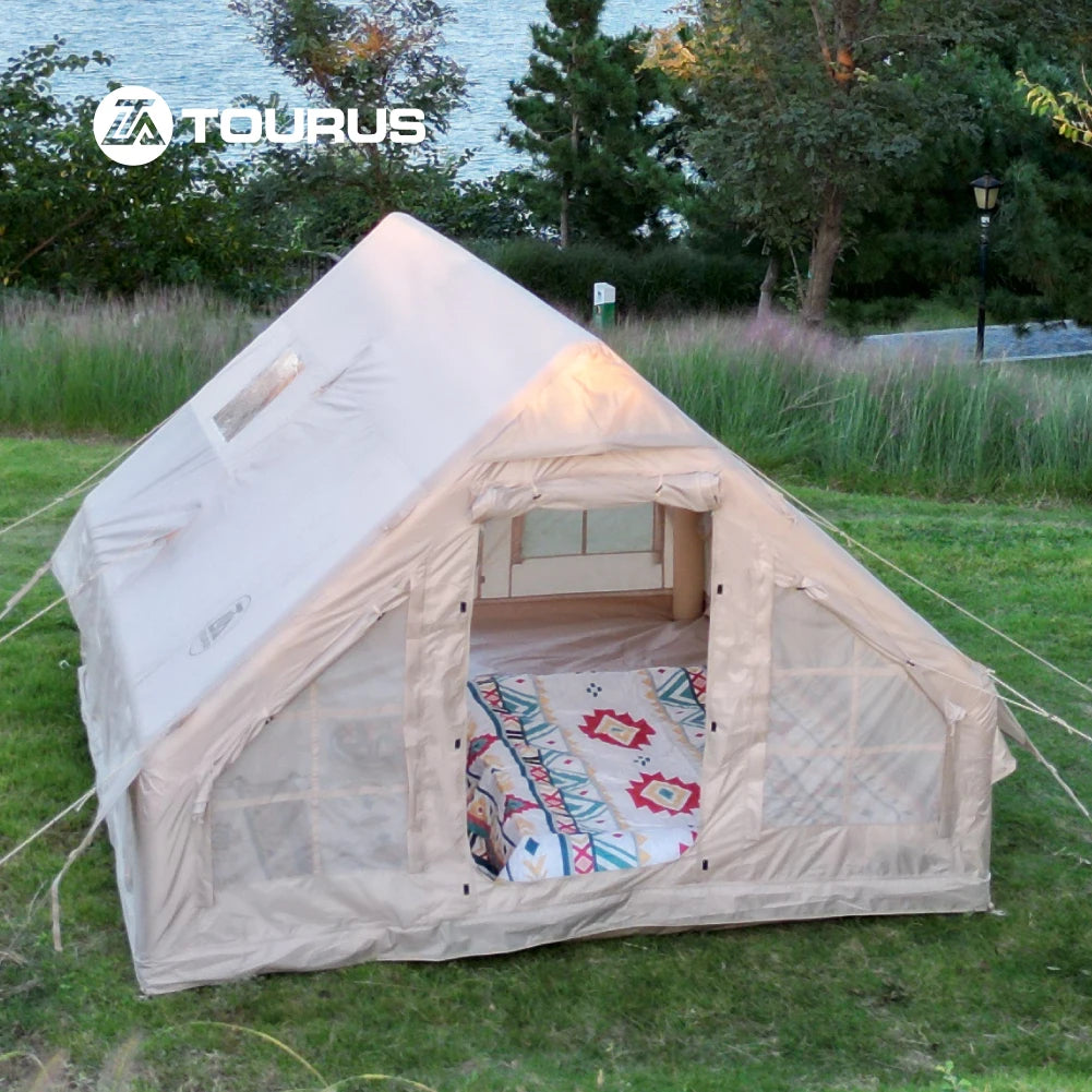 TOURUS 12 Square Meters New Product Hot Tent Inflatable Camping Tent