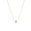 Nabest Women Stainless Steel Minimalist Water Drop Pendant Necklace Jewelry 18k Gold Plated Euramerican Necklace