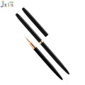 Jiexia Customized Logo Black Handle Nails Fine Painting Tool Nail Art Liner Gel Brush
