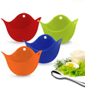 Foo Grade Silicone Egg Poacher Poaching Pods Pan Mould Egg Mold Bowl Rings Cooker Boiler Kitchen Cooking Tool Accessories Gadget