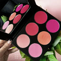 New Blush Palette Private Label Cruelty Free Luxury Vegan Pigment Pink Make up Powder Palette