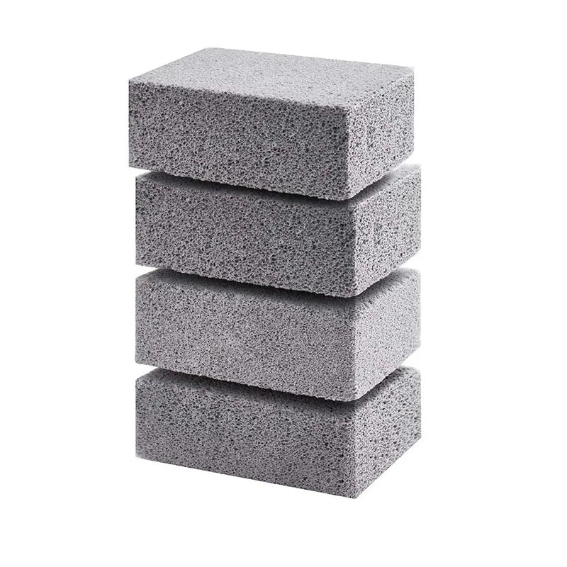 Ecological Griddle Cleaner Block Grill Stones Cleaner BBQ Grill Cleaning Brick Block for Remove Greases Stains Residues Dirt
