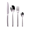 4pcs Stainless Steel Heavy Duty Flatware Set Sliverware Wedding Cutlery Knotted Designer Couverts for Restaurant Cubiertos Spoon