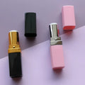 Design Your Own Lipstick Eco Friendly Empty Lip Balm Container Pink in Stock Plastic Private Label Packaging Hot Stamping 12.1ml