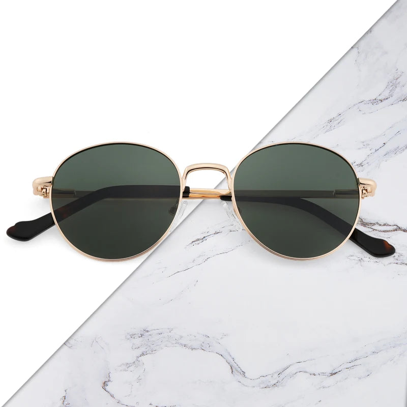 Fashion Round Sunglasses 2024 Polarized Sunshades Luxury Gafas Pilot Designer Shades Sunglasses for Men Women