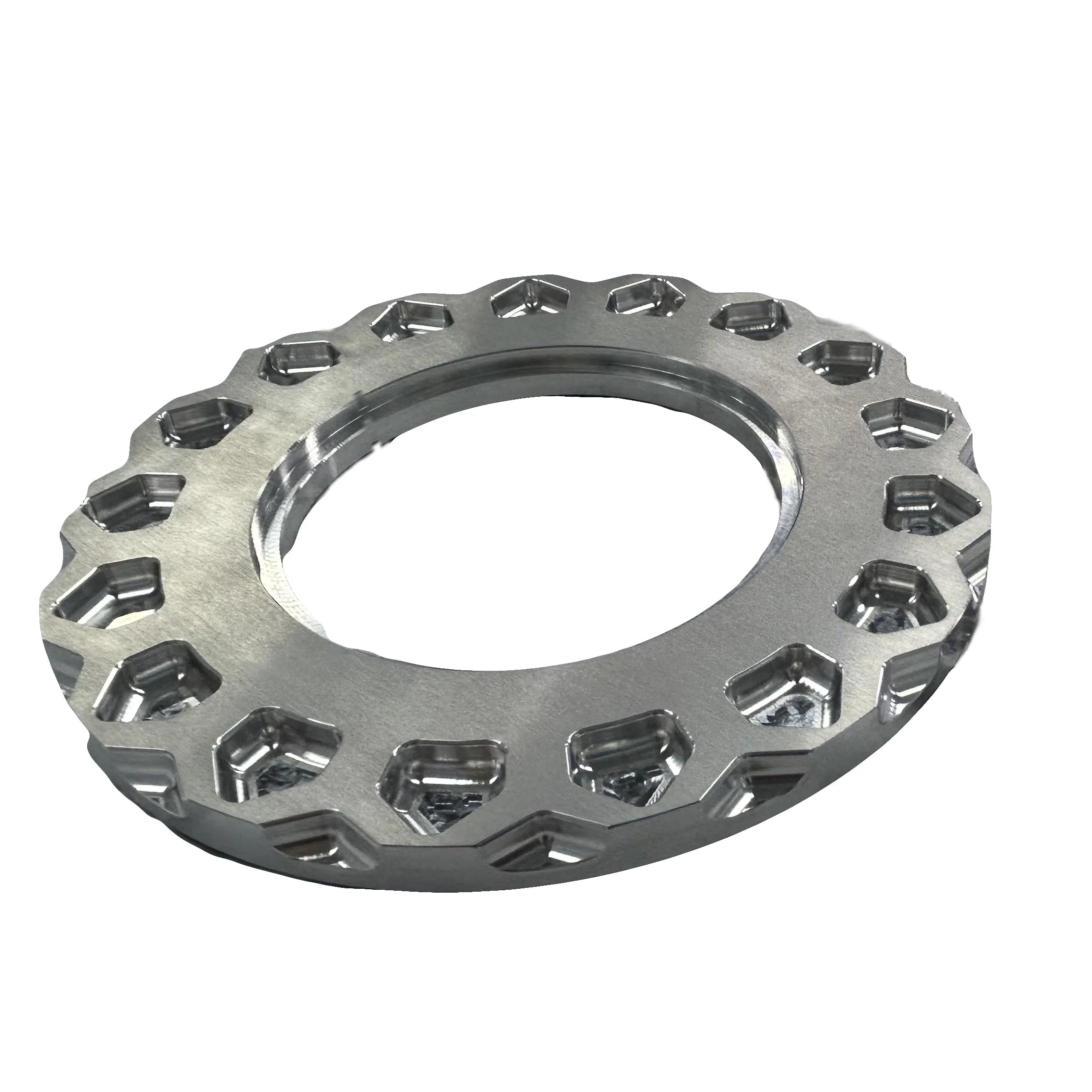 CNC Machining RS RC Waffle Plate Waffle Cap Center Cap for Car Wheel Aluminum Plate Stainless Steel Cap CarPart Auto Accessories