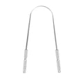 Metal Tongue Scrapper Gratte Langue Custom Logo Stainless Steel Tongue Cleaner Scraper for Adults Tongue Cleaning