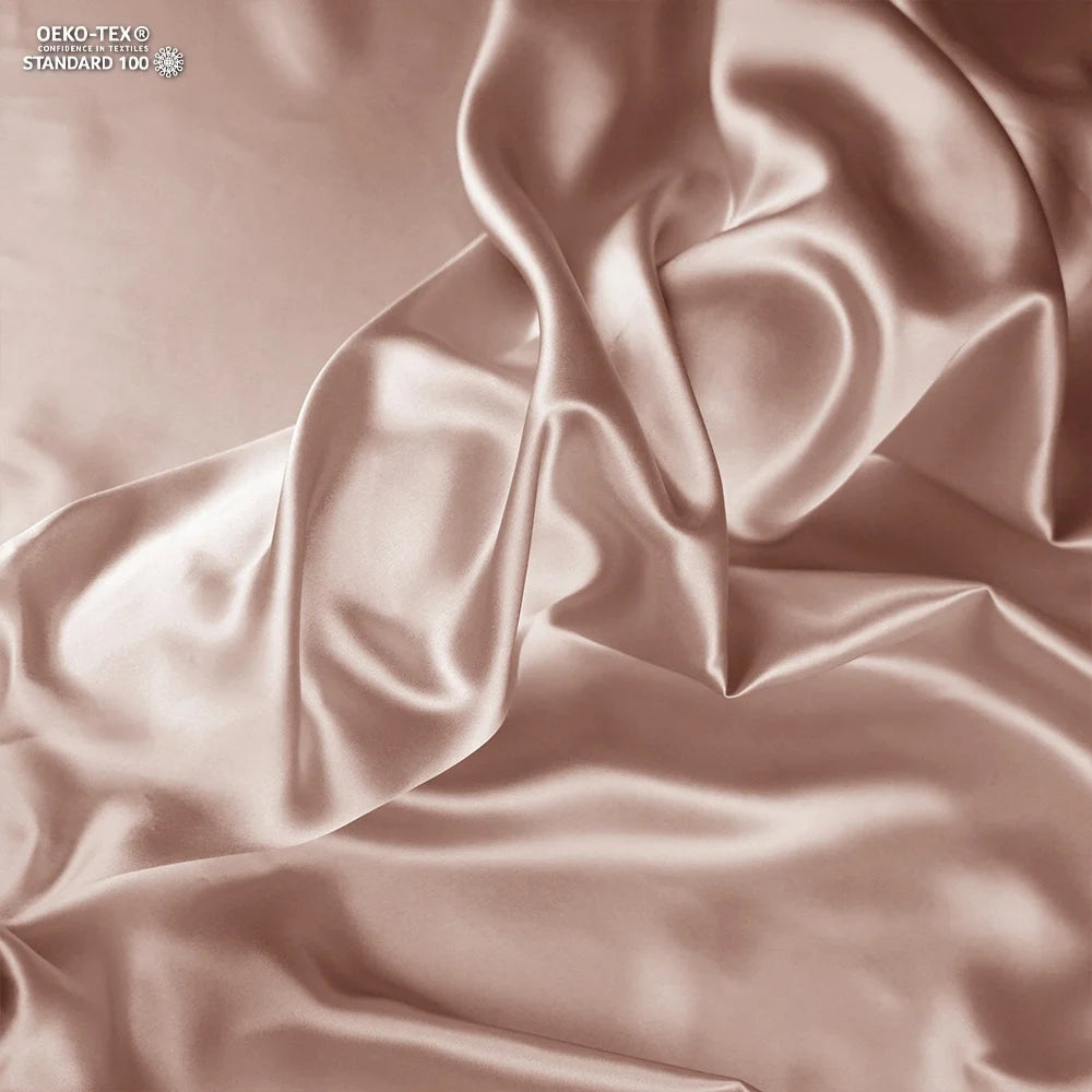 Daranfang Charmeuse Fabric Solid Color 100% Mulberry Silk Fabric in Stock