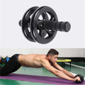 Custom Logo Abdominal Wheel Roller Iron Exercise Workout Equipment for Home Fitness Use Core Workout Wheel