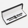 Luxury Metal Ballpoint Pens with Custom Logo 1.0mm Sports Writing Custom Packaging Boxes with Refill