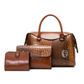 Custom Hot Selling Hand Bag Set Luxury Tassel Designer Office Purses Woman Bag Sets Colorful Handbags 3 Pieces