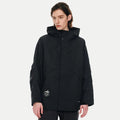 Autumn Winter Men's Women's Windproof Waterproof Hiking Camping Jacket Stand Two-Piece Set Mountain Sports Style Knitted