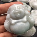 Certified Grade a Myanmar Jadeite  Large Maitreya Buddha Pendant Pendant Jewelry Jade Jewelry Sihui Factory Wholesale