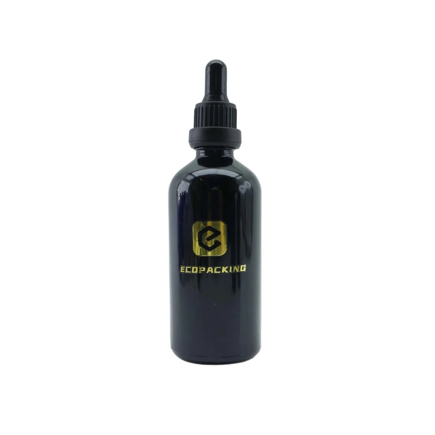 Hot Sale Hair Oil Packaging Bottles 5ml 10ml 15ml 20ml 30ml 50ml 100ml Black Dropper Bottle