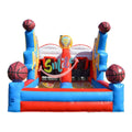 Commercial Sport Game Shooting Stars Carnival Inflatable PVC Basketball Double Shot Hoop Games EN14960 Certified Custom Unisex