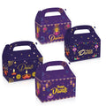 12 Pcs/Pack Diwali Gift Box Handle Paper Candy Sweet Cookie Chocolate Packaging Boxes for Holiday Party Favor Gift Box