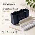 Lionwrapack Custom Necklace Gift Boxes for Packaging Set Jewelry Paper Box with Paper Bag Logo FSC
