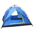 Outdoor Waterproof 3-4 People Hiking Beach Folding Camping Tent Outdoor Tent Camping Equipment 2025