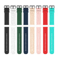 Laser Carved Customized Men's Luxury Dress Watch Strap 20mm Silicone Water Resistant Quick Release Smart Watch Band by Kingsmax