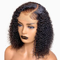 13x6 Curly Bob Lace Front Wigs for Black Women Brazilian Glueless Short Bob Wig Lace Front Human Hair Wigs Pre Plucked