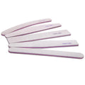 Wholesale Custom Printed Private Label Nail Salon Manicure Tools Nail File with Double Side Zebra Emery Buffer