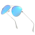 3025 Classic Polarized Sunglasses for Men Women Gold Silver Frame Wholesale Cheap Mirror Pilot Design for Driving Fishing