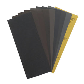 230*93MM Wet/Dry Silicon Carbide Sandpaper 320 to 2000 Grit Waterproof Sanding Sheet Abrasive Paper for Polishing Grinding