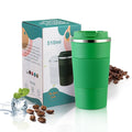 Insulated Travel Coffee Mug Spill Proof Portable Stainless Steel Coffee Tumbler Reusable Coffee Cups with Lids
