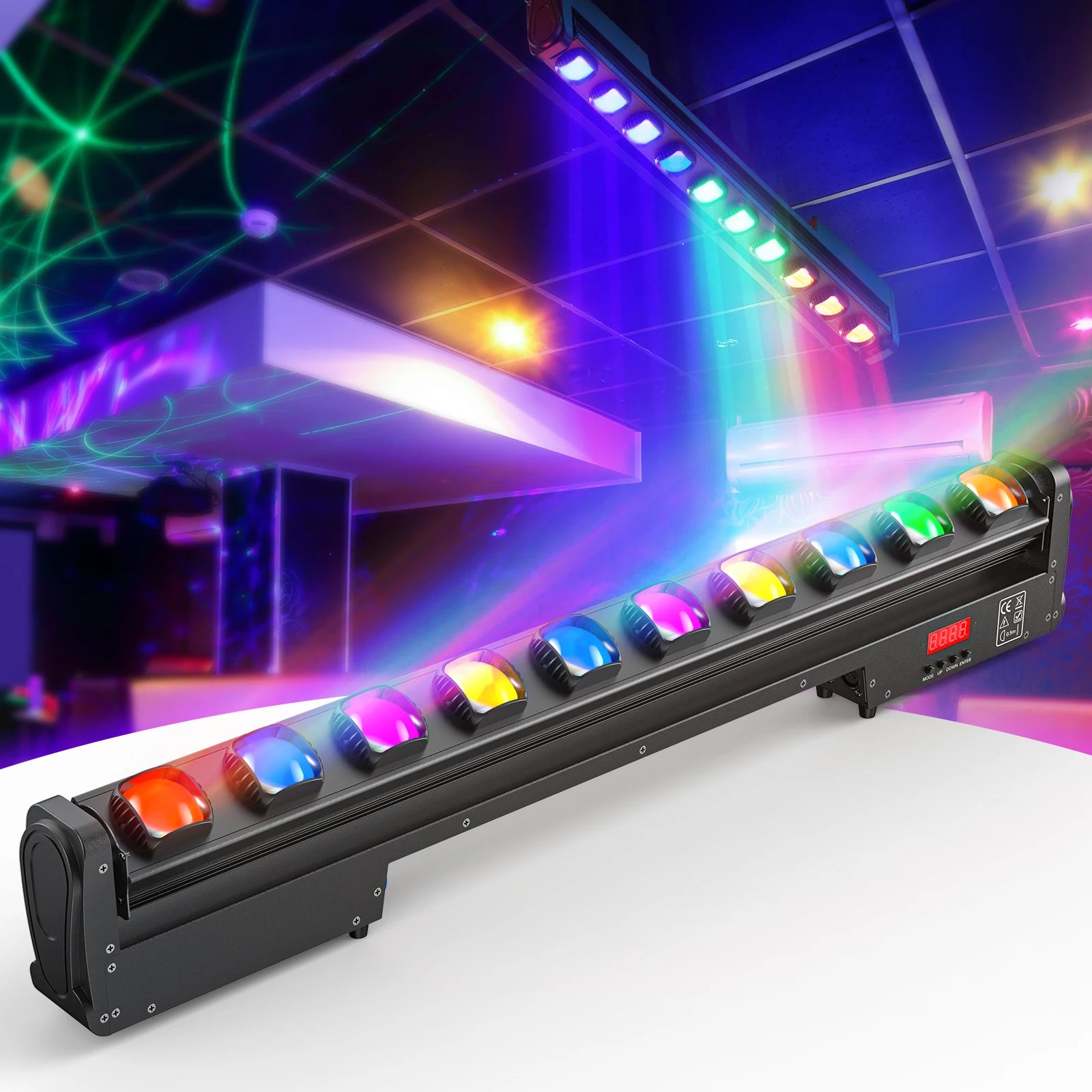 251W Rgbw Led Wall Wash Lamp Bar Dmx Control Stage Lighting Washer for Dj Disco Ktv Bar Light Wedding Beam Lights