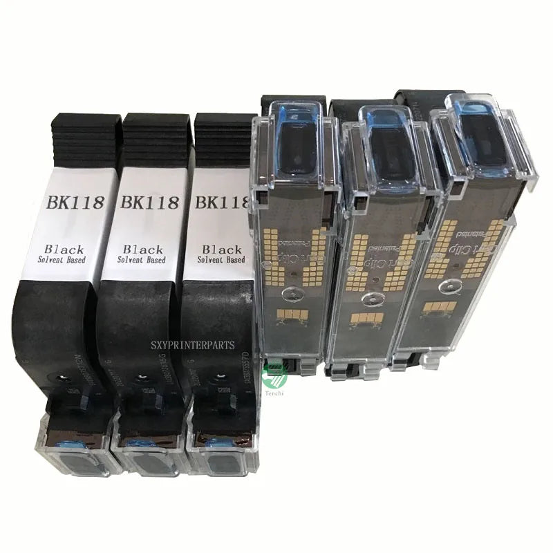 BK117 BK118 BK129 Black Ink Cartridge for Gx150i Gx30i Gx350i G230i G220i Thermal Inkjet Printing GX Series TIJ Inkjet Printers